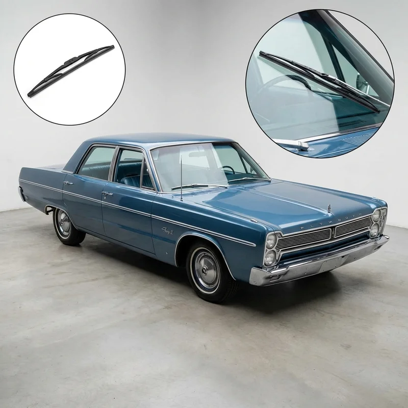 Driver Side Wiper Blade for Plymouth Fury II (1965 - 1974) - 1